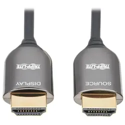 Eaton Tripp Lite Series 8K HDMI Plenum-Rated Fiber Active Optical Kabel (AOC) - 8K UHD @ 60 Hz, HDR, Stecker/Stecker, Sc