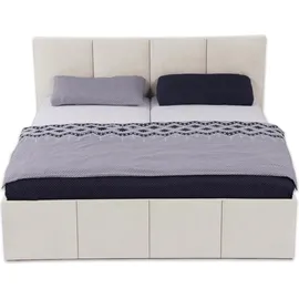 Halmon Schlafkomfort Betten Dalas 160 x 200 cm Beige
