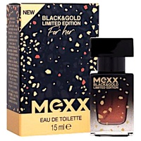 Mexx Eau de Toilette Mexx Black & Gold Limited Edition Woman Eau de Toilette 15ml