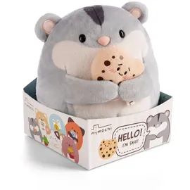 NICI Kuscheltier Hamster Shai 16 cm mit Keks