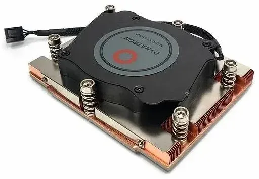 Dynatron J-5 Prozessor Luftkühlung 8 cm Schwarz, Kupfer 1 Stück(e)