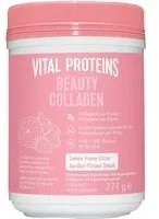 VITAL PROTEINS Beauty Collagen - Collagène, Acide Hyaluronique, Biotine Saveur Fraise/Citron Poudre 271 g