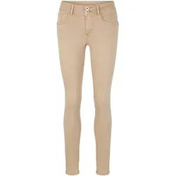 TOM TAILOR Damen TTALEXA Skinny Jeans, braun, Gr. 29/32