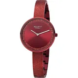 Bulgari Regent Damen Uhr Armbanduhr Quarz rot