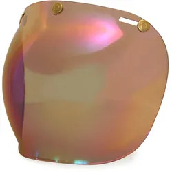 Hedon Hedonist, Bubble-Visier verspiegelt - Regenbogen-Verspiegelt Messing