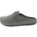 Rohde Herren Hausschuhe Pantoffeln Rodigo-H 6741, Größe:46 EU, Farbe:Grau - Grau - 46