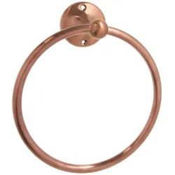 Retro Handtuchring - satiniertes Kupfer -  Elizabeth