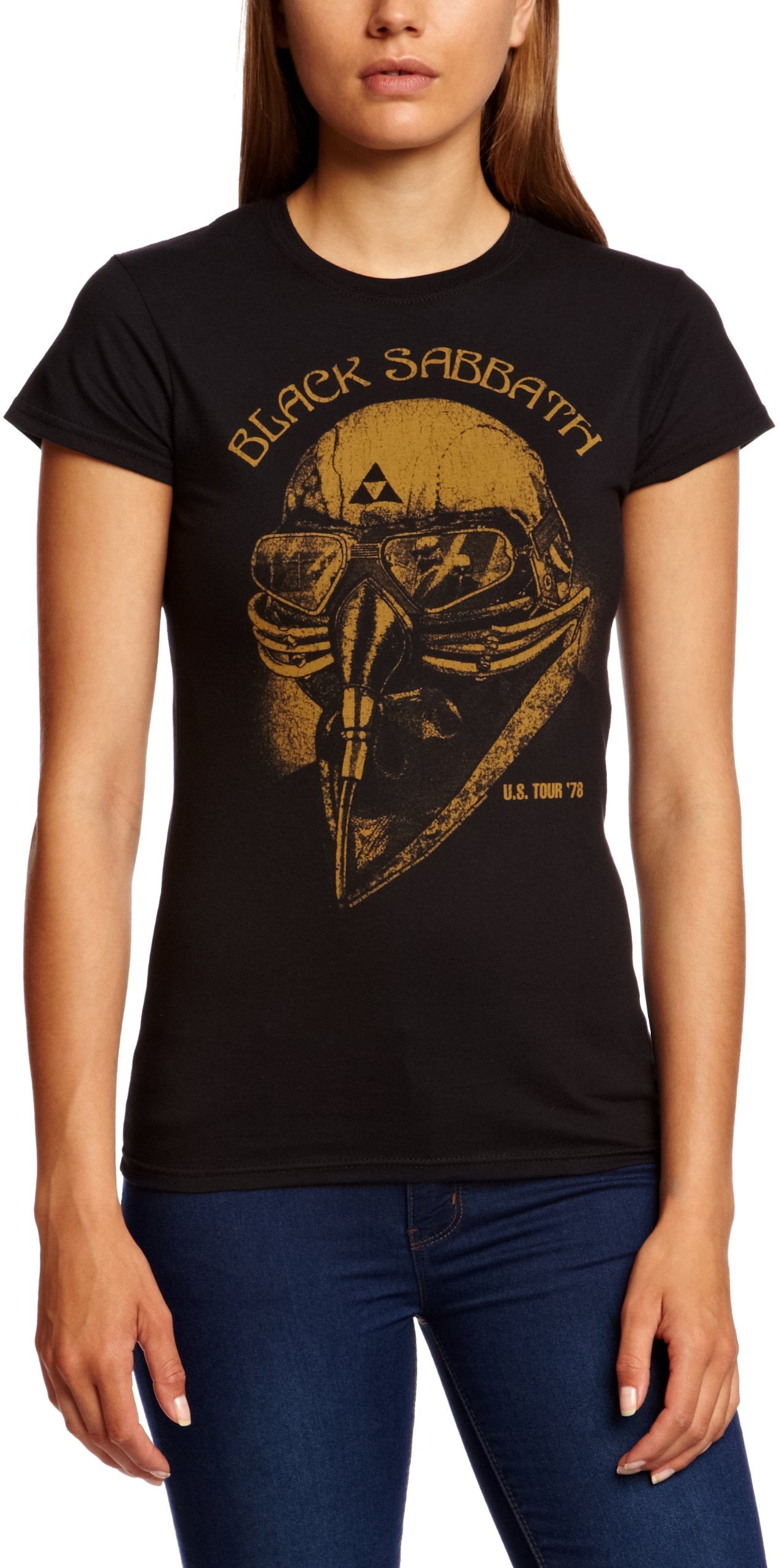 Bravado Damen T-shirt - Schwarz - Black - xl (Herstellergröße: X-Large)