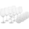 Johann Lafer Gläserset, Transparent, Glas, 12-teilig, Lfgb, Essen & Trinken, Gläser, Gläser-Sets