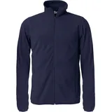 New Wave Basic Micro Fleecejacke Blau M