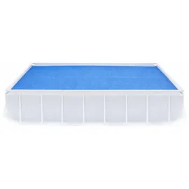 Happy People Pool-Abdeckplane blau 400x200 cm