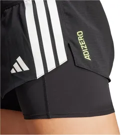 adidas Adizero 2in1 Gel Pocket Short Damen - XS