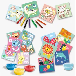 SES Creative My first-3 in 1 Fingerfarben 4 St. 0,30 Liter mehrfarbig