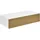 [en.casa] Wandregal 50 x 24 x 12 cm Weiß