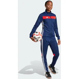 adidas Tiro 25 Essentials Trainingsanzug - Team Navy / Red - XL