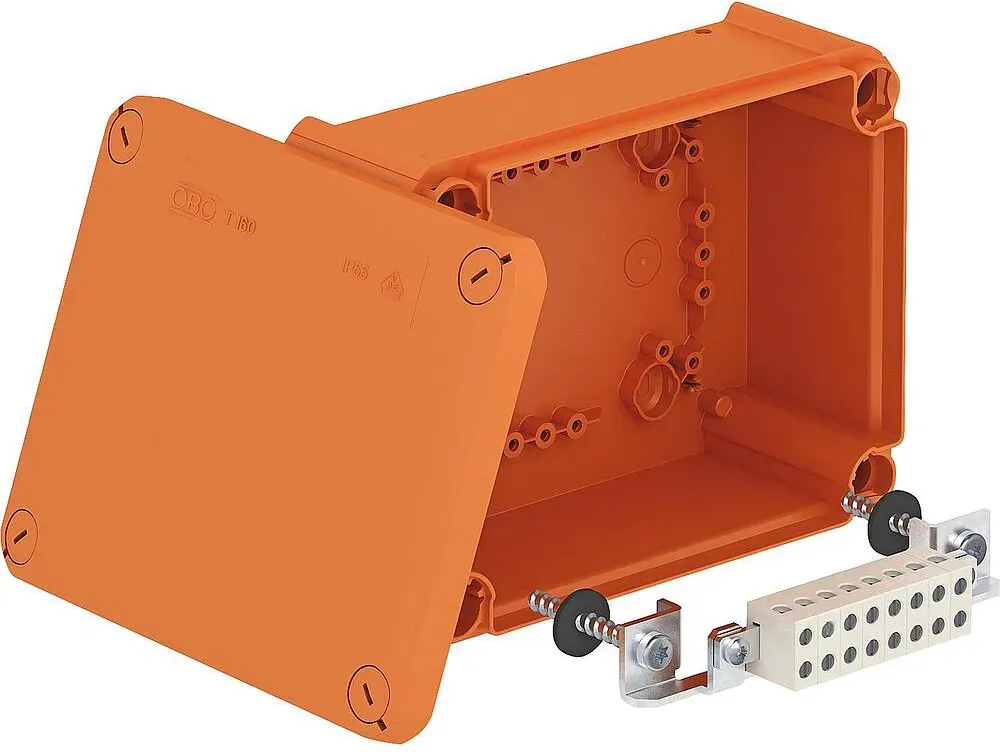 Kabelabzweigkasten OBO FireBox T160ED 190x150x77 mm pastellorange,1 Stück OBO Bettermann