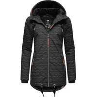 Ragwear Winterjacke "Zuzka Winter", Damen, Gr. S (36), blau (midnight), Außenmaterial: 100% Polyester. Innenfutter: 100% Polyester.