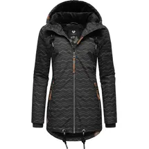 Ragwear Winterjacke "Zuzka Winter", Damen, Gr. S (36), blau (midnight), Außenmaterial: 100% Polyester. Innenfutter: 100% Polyester.