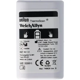 Braun Original NiMH Akku Braun, Welch Allyn Thermoscan Pro 6000 - Typ 104894