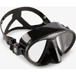 Tauchmaske Freediving Mikrovolumen 900 Dual schwarz schwarz|weiß No Size