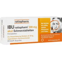 Ratiopharm IBU-ratiopharm 200 akut Schmerztabletten