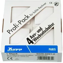 Kopp Paris Arktisweiß Profi-Pack 4 Stück
