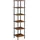 luxuskollektion Bücherregal 30 x 30 x 141,5 cm Vintagebraun/Schwarz
