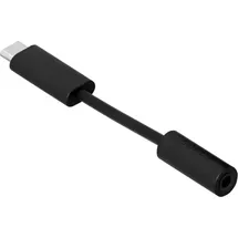Sonos Eingangsadapter Audio-Adapter 3,5-mm-Klinke zu USB Typ C, 10 cm schwarz