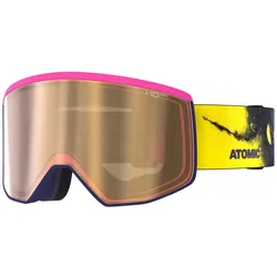 Atomic Goggle Four Pro L Signature NMC Skibrille pink powder