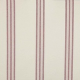 Kt KILOtela - Garngefärbter Canvas-Stoff, Dekostoff Halbpanama, Leichte Bezüge, Kissen, Tischdecken, Gardinen, Vorhänge, 100 cm Länge x 280 cm Breite, Französische Streifen, Granatrot - 1 Meter
