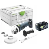 Festool AGC 18-125 EB-Basic inkl. 1 x 5,0 Ah + Systainer