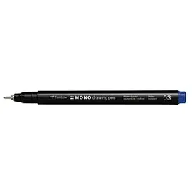 Tombow MONOdrawing Fineliner blau 0,35 mm, 1 St.