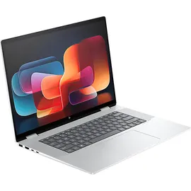HP ENVY x360 16-ac0377ng OLED, Convertible, mit 16 Zoll Display Touchscreen, Intel® CoreTM Ultra 7 155U Prozessor, GB RAM, 1 TB SSD, Onboard Graphics, Gletschersilber, Windows 11 Home (64 Bit)