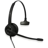 plusonic USB Headset 10.1P, monaural compatible to Teams and Skype