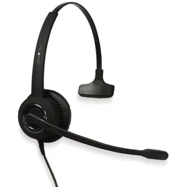 plusonic USB Headset 10.1P, monaural compatible to Teams and Skype