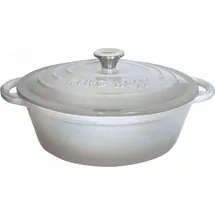 KING HOFF Gusseisen Bräter 33 cm oval