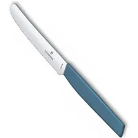 Victorinox Swiss Modern Tomaten- | Tafelmesser Wellens, 11cm, cornflower