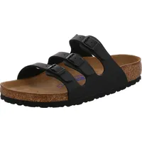 Birkenstock Florida Weichbettung Birko-Flor schwarz 40