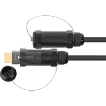 Python HDMI Kabel Hybrid High-Speed 2.0b 5 m schwarz