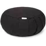 yogabox Meditationskissen / Yogakissen Zafu Basic mit ZIP - schwarz 31 x 15,0 cm 1 St