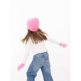 Zwillingsherz Kaschmir-Handschuhe in Pink