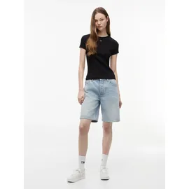 Tommy Hilfiger Dw0dw17383 Kurzarm-T-Shirt Black XS