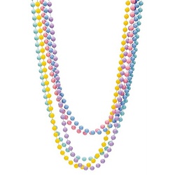 Perlenketten "Pastell", 5 Stück