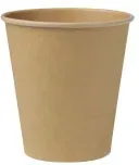 Greenbox Pappbecher für Heißgetränke, 250 ml, Ø 9 cm, ungebleicht DHD045131 , 1 Packung = 50 Stück