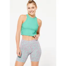 Crop Top Damen - 520 mintgrün M