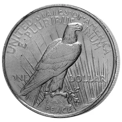 Der legendäre Peace-Dollar aus den USA!"