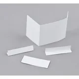 Eichner Beschriftungsschilder für Hängeregister 6,0 x 1,4 cm Weiß 140 St.