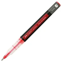 Faber-Castell Free Ink Tintenroller grau 1,5 mm, Schreibfarbe: rot, 1 St.
