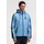 Camp David Herren Softshelljacke mit abtrennbarer Logo-Kapuze Electric Sky, M - M