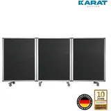 karat office Karat, Trennwand 3-teilig Filz